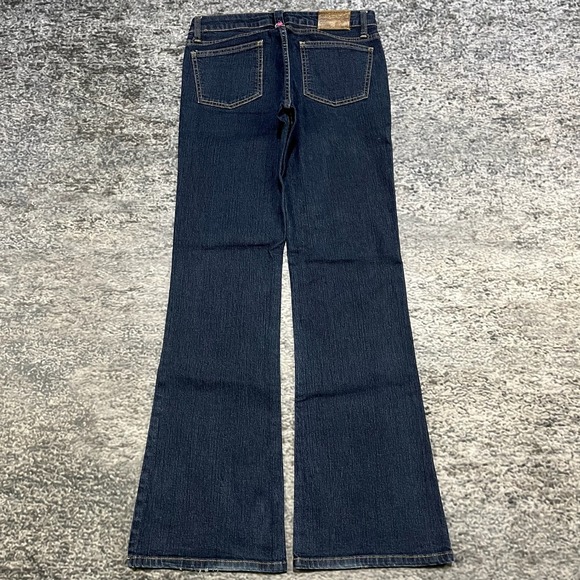 Little Big Denim - L7B by Little Big Jeans Womens 29x32 Blue Low Rise Flare Bootcut Vintage Y2K